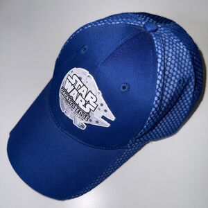 Disney Blue and White Star Wars Galaxy's Edge Landing 2019 Disneyland Hat - A2